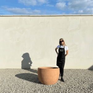 Terracotta Tuscan Big Bell Plant Pot 75 (Handmade)