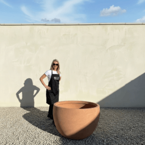Terracotta Tuscan Big Bell Plant Pot 85 (Handmade)