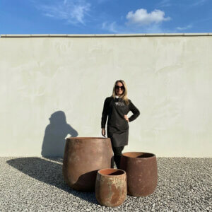 The Can Tho Wabi-Sabi Terra Plant Pots