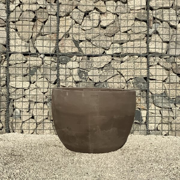 Etrusca Dark Terracotta Tuscan Big Bell Plant Pot 75 (Handmade) - IMG 3257 scaled