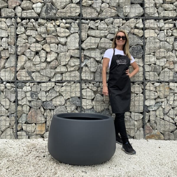 The Barolo Pot 80 Colour Charcoal (Resin)