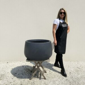 The Barolo Pot 65 Colour Charcoal (Resin)