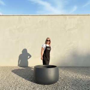 The Barolo Pot 80 Colour Charcoal (Resin)