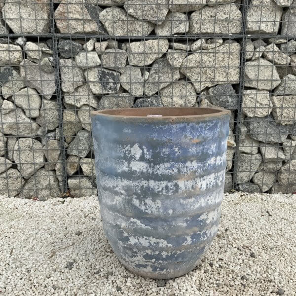 The Ninh Binh Wabi-Sabi Colour Ocean Blue Plant Pots - Image 6