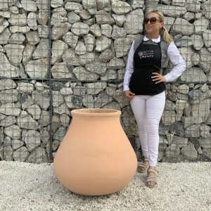 The Binh Duong Jar Wabi-Sabi Colour Terracotta Plant Pot