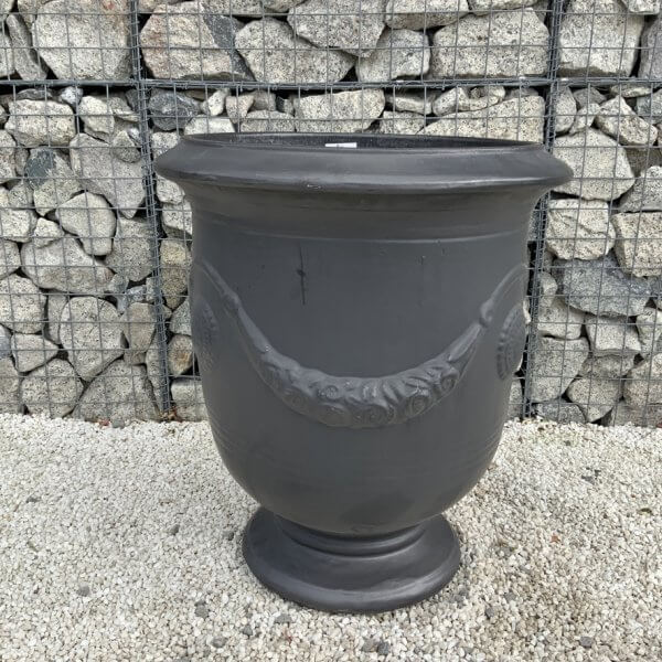 The Hai Duong Glazed Shades Of Grey Plant Pots - Image 2