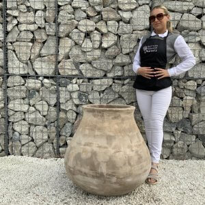The Binh Duong Jar Wabi-Sabi Colour Velvet Brown Plant Pot