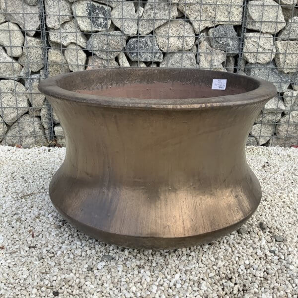 The Rach Gia Glazed Golden Bronze Plant Pots - Image 4