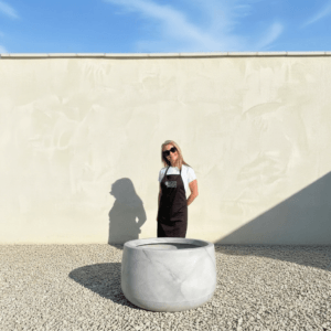 The Barolo Pot 80 Colour Greystone (Resin)