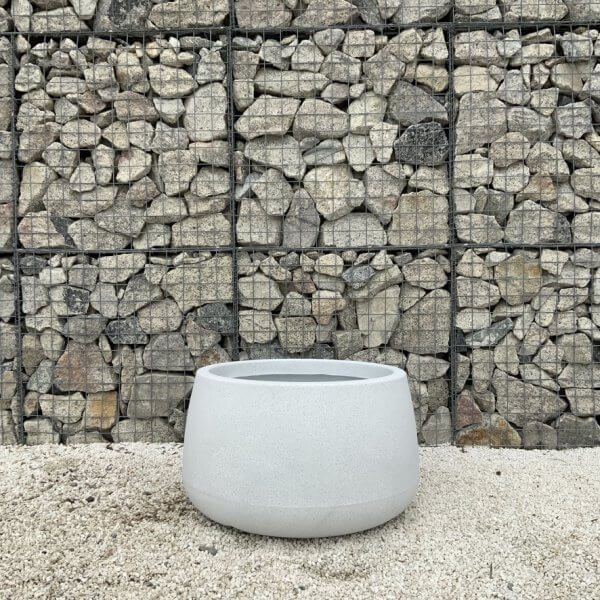 The Barolo Pot 80 Colour Granite White (Resin) - Image 3