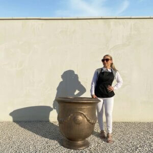 The Hai Duong Glazed Golden Bronze Pots