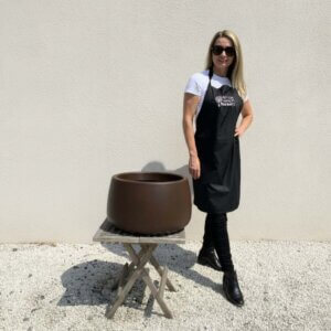 The Barolo Pot 50 Colour Mocha (Resin)