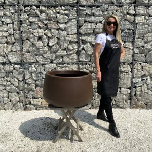 The Barolo Pot 65 Colour Mocha (Resin)