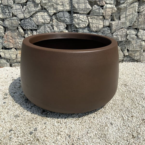 The Barolo Pot 80 Colour Mocha (Resin) - Image 2