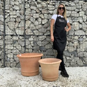 The Thai Binh Vietnamese Terracotta Plant Pots (Cylinder)