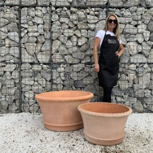 The Thai Binh Vietnamese Terracotta Plant Pots (Shallow)