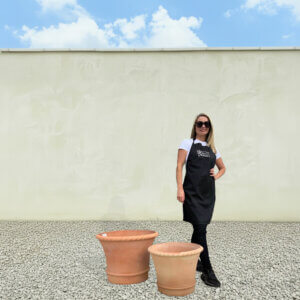 The Thai Binh Vietnamese Terracotta Plant Pots (Cylinder)