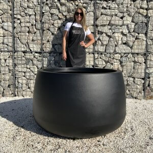 The Barolo Pot 110 Colour Black