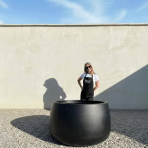 The Barolo Pot 110 Colour Black (Resin)