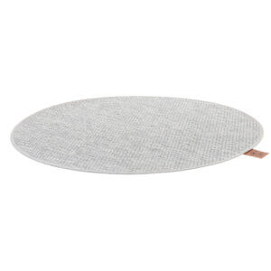 Round Grey Rug