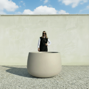 The Barolo Pot 125 Colour Champagne (Resin)