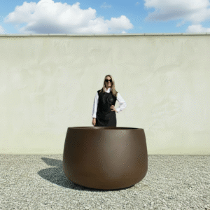 The Barolo Pot 125 Colour Mocha Brown (Resin)