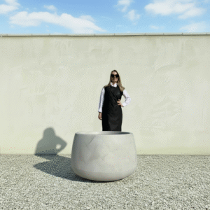 The Barolo Pot 95 Colour Grey Stone (Resin)