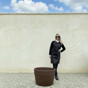 The Capri Pot 63 Colour Mocha (Resin)