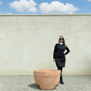 The Capri Pot 80 Colour Terracotta (Resin)