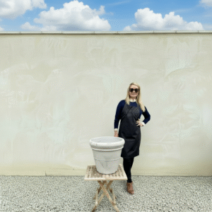 The Milan Pot 45 Colour Greystone (Resin)