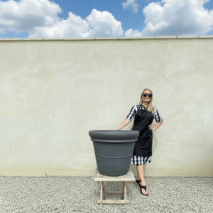 The Milan Pot 65 Colour Charcoal (Resin)