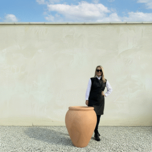 The Olive Jar / Vase Colour Terracotta (Resin)