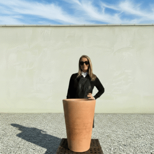 The San Marino Pot 55 Colour Terracotta (Resin)